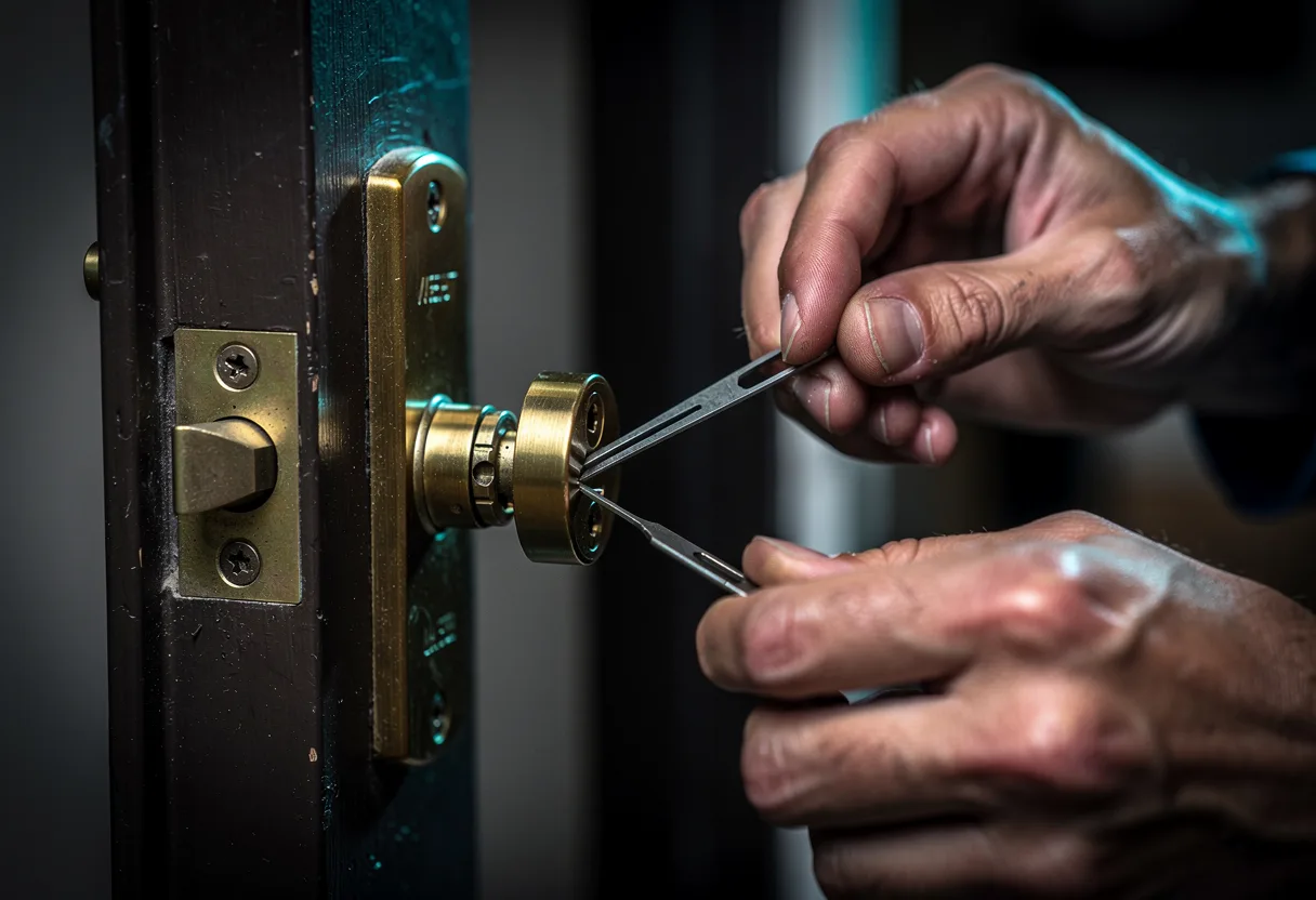 Ouverture de porte